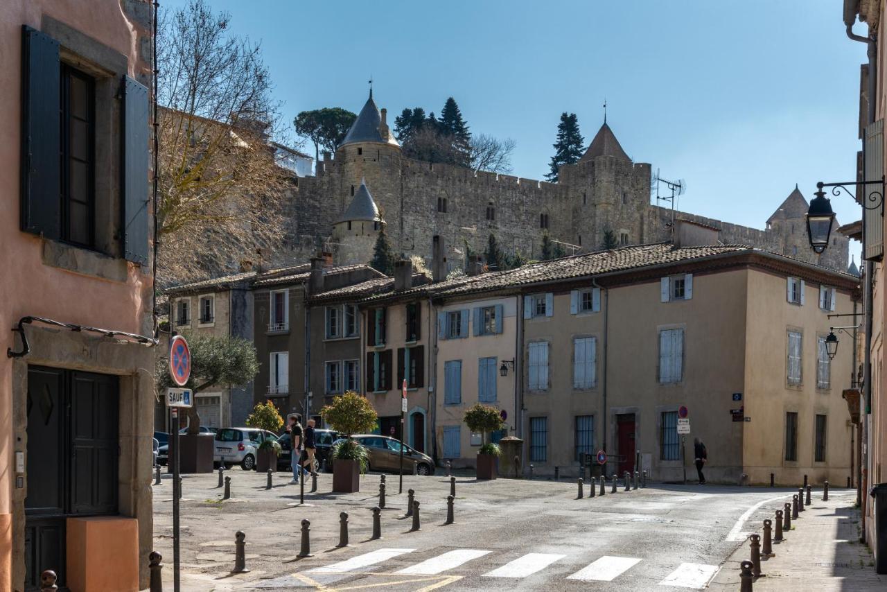 Les Gites De Laure - O Lit Divin, Instant De Volupte, Balneo Sauna, Climatisation, Netflix, 160M De La Cite Medievale Carcassonne Exteriör bild
